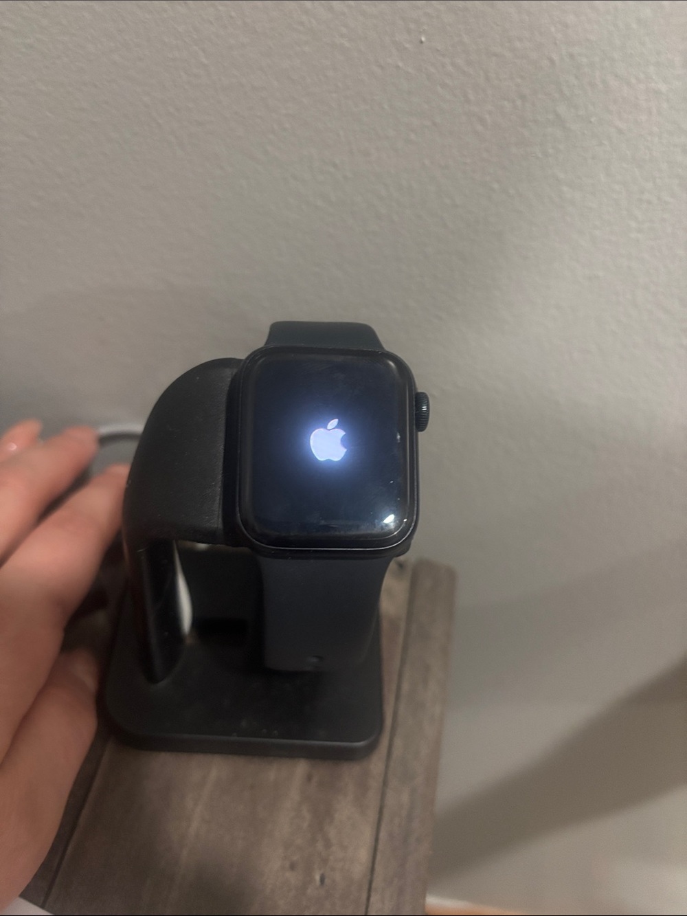 Apple Black Smartwatch with Silicone Band - Picture 3 of 3